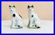 Vintage Antique Japan Porcelain Statue Cat Multi Colors Exquisite 10Cm Figurine