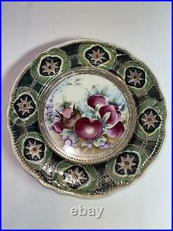 Vintage Antique Stunning Handpainted Nippon Decorative Plate