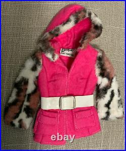 Vintage BARBIE Fashion WILD'N WINTERY #3416 VGC VHTF pink & faux fur