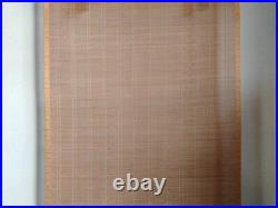 Vintage Bamboo Blind SUDARE Curtain 68.5H Wall Hanging Decoration Very Clean