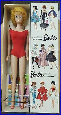 Vintage Barbie 1962 Bubble Cut Platinum by Mattel NO touch-ups