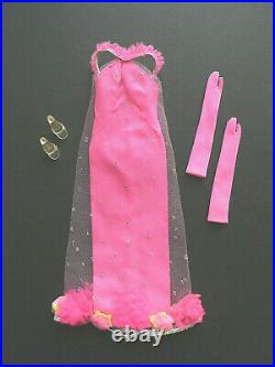 Vintage Barbie 1968 Extravaganza Outfit #1844 With HTF Gloves & Heels