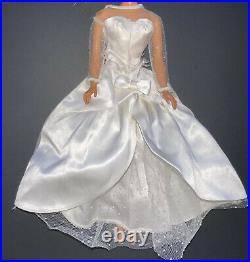 Vintage Barbie BEAUTIFUL BRIDE # 1698 Dress, Veil, & Slip 1960's TLC Please Read