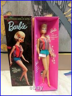 Vintage Barbie Doll American Girl Titian Red Head Original Box #1070