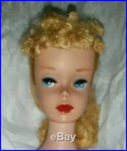 Vintage Barbie Ponytail #3/4 Blonde Japan#850NudeFragrant Crayon Body L@@K