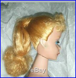 Vintage Barbie Ponytail #3/4 Blonde Japan#850NudeFragrant Crayon Body L@@K