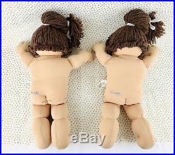 Vintage Cabbage Patch Kid Twin Girls Tsukuda Japan 1985 Extremely Rare