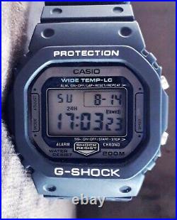 Vintage Casio G-shock Ww-5100c-1 Wide Temp-lc Collectible Very Rare Year 1984