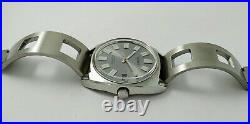 Vintage Citizen 63-1230 NOS hand winding watch cal1800 with date Gray 70's DHL