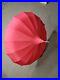 Vintage Classic Umbrella Lot Pagoda Red Nylon 100% Made in Japan 32×32