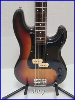 Vintage Fender Precision Bass 1984-1987 4 String Made in Japan MIJ Sunburst