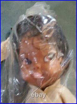 Vintage Forsum Doll Japan African American Black Boy MiSB Sealed w Tags 1969