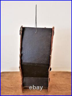 Vintage HALLOWEEN Black Cat DOUBLE SIDED Cardboard LANTERN Bow Tie INSERT