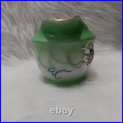 Vintage Hand Decorated Japan Green Moriage Dragon Ware