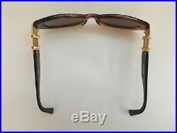 Vintage JEAN PAUL GAULTIER 56-5204 C Sunglasses. Gold, 90s, Japan, JPG, Rare