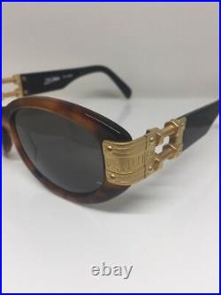 Vintage JPG Jean Paul Gaultier Sunglasses 56-5204 C. Gold & Tortoise Made Japan