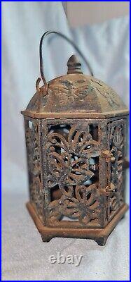 Vintage Japan Butterfly Flower Garden Lantern