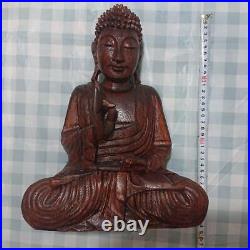 Vintage Japan Item Buddha Wooden