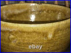 Vintage Japan Item Furuseto Tea Bowl Repaired Excavated Item Antique Old Toy