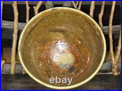 Vintage Japan Item Furuseto Tea Bowl Repaired Excavated Item Antique Old Toy