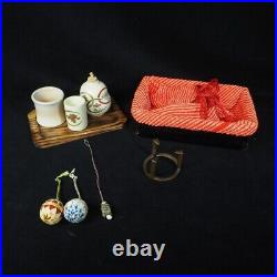 Vintage Japanese-style tea set for traditional tea ceremony KHK505