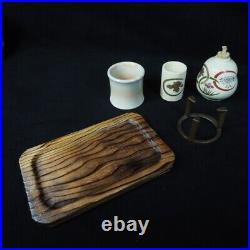 Vintage Japanese-style tea set for traditional tea ceremony KHK505