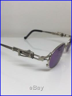 Vintage Jean Paul Gaultier JPG 56-0020 Sunglasses C. Silver Quavo Huncho 1990s