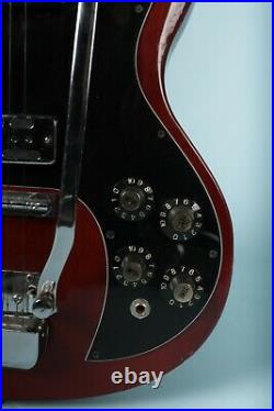 Vintage Kay Teisco Kawai Amena 60's Style SG Copy Electric Project Guitar Japan