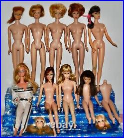 Vintage Lot Barbie MIDGE Francie CASEY P. J. Skipper TLC repair