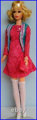 Vintage Mattel Barbie Htf Blonde Short Flip Curly Tnt Francie #1170 Beautiful
