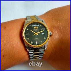 Vintage Orient PRESIDENT watch Mechanical Automatic day date indicator