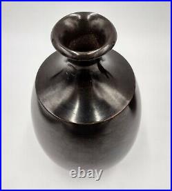Vintage Pair Japanese Bronze Vases Beautiful Collectible Original Designer