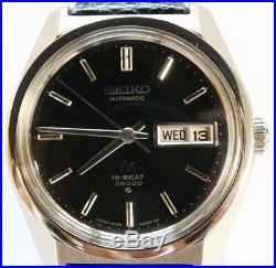 Vintage! Polished! GRAND SEIKO Hi-Beat Mens Watch 6146-8000 Automatic Day Date