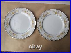 Vintage & Rare 16 Kristin Lee Elegance Dinner Plates 2901 Japan