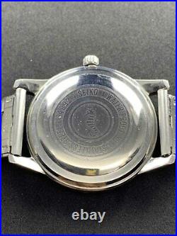 Vintage SEIKO SKYLINER 14092 Hand Winding 21 JEWELS Wrist Watch Japan