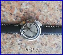 Vintage Seiko 5 23 Jewels Automatic 5126 7030 November 1968 Rally Dial 40mm