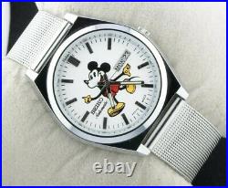 Vintage Seiko 5 automatic Mickey Mouse 6309A men's Japan working wrist watch