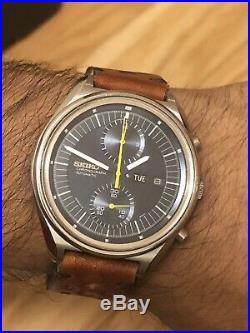 Vintage Seiko 6138-3002'Jumbo' Chronograph Watch in Excellent Condition