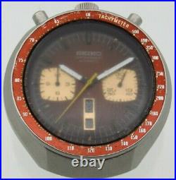 Vintage Seiko Bullhead Chronograph 6138-0040 automatic watch