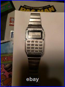 Vintage Seiko C515-5000 Calculator Memory Alarm Watch Parts/Repair