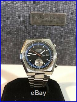 Vintage Seiko Chronograph Cal 6139-7080 Automatic Watch