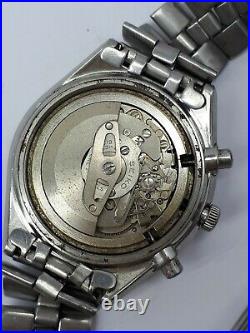 Vintage Seiko Jumbo 6138-3002 Automatic Chronograph Mens Watch Japan Day/date