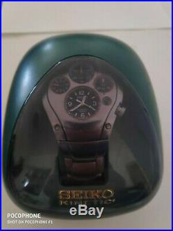 Vintage Seiko Kinetic Sportura 9t82-oa50 Mens Watch