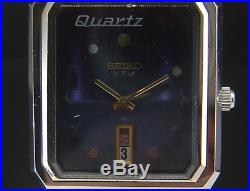 Vintage Seiko V. F. A. Quartz 1973 LED Flash Light Men's Watch 3923 VFA Very Rare