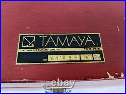 Vintage Tamaya Marine Sextant MS-833 with 4x40 Scope, Wooden Box, No Key, Japanese
