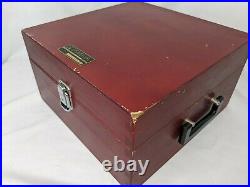 Vintage Tamaya Marine Sextant MS-833 with 4x40 Scope, Wooden Box, No Key, Japanese