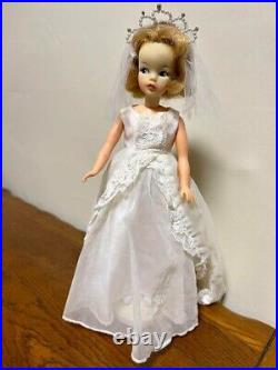 Vintage Tammy Doll Made In Japan Ideal VTG Antique Wedding dress