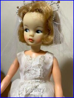 Vintage Tammy Doll Made In Japan Ideal VTG Antique Wedding dress