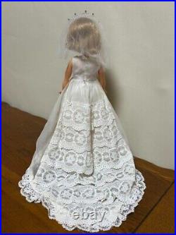 Vintage Tammy Doll Made In Japan Ideal VTG Antique Wedding dress