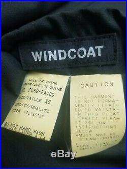 Vintage Windcoat by Issey Miyake Gray/Black Reversible Coat sz M